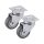 EXTOL PREMIUM role pentru dispozitive 2 buc, auto-reglabil, cauciuc gri, 50mm, cu rulment cu bile, capacitate max.: 27 kg/buc