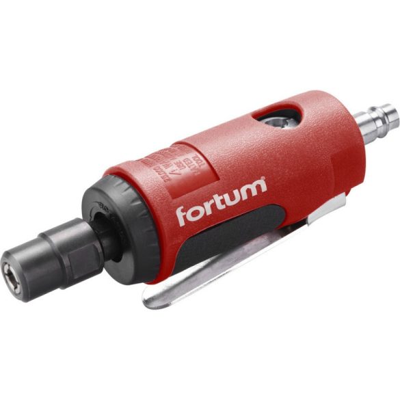 FORTUM șlefuitor pneumatic, 125 mm lungime, 1/4', 25.000 rpm, 127 l/min, 6,3 Bar, 1/4' conector, 0,36 kg