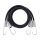 EXTOL PREMIUM cordon elastic 2 buc, 150 cm × 12 mm, cu cârlig, latex extra rezistent
