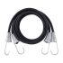 EXTOL PREMIUM cordon elastic 2 buc, 150 cm × 12 mm, cu cârlig, latex extra rezistent
