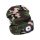EXTOL LIGHT șapcă, camuflaj, tricotată, cu lanternă frontală LED detașabilă, 4×45 Lumen; USB reîncărcabilă Li-ion, 3 funcții (100%-75%-50%)