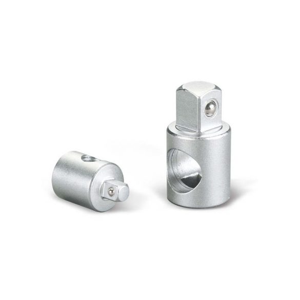 Adaptor FORTUM pentru prelungitor, 61CrV5; prindere exterioară: 3/8', cu orificiu interior 1/2' FORTUM