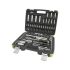 EXTOL CRAFT set de chei tubulare, CV., cu clichet 45 de dinți; 1/4' 1/2', 94 buc, 4-32mm, 32 buc biți (plat, cruce, inbus, torx), cheie bujie 16&