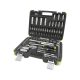 EXTOL CRAFT set de chei tubulare, CV., cu clichet 45 de dinți; 1/4' 1/2', 94 buc, 4-32mm, 32 buc biți (plat, cruce, inbus, torx), cheie bujie 16&