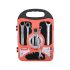 Set chei cu clichet EXTOL PREMIUM, 7 buc; 8-19mm CrV, 72 dinți, rotație unidirecțională