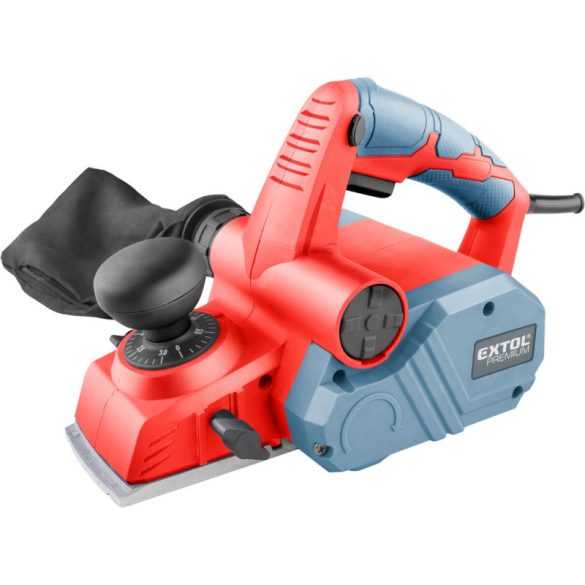Mașină de rindeluit EXTOL PREMIUM 900W, 17.000 rpm, lamă: 82mm, adâncime: 0-3,0 mm, faltuire: 0-24,0 mm