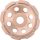 EXTOL INDUSTRIAL disc de șlefuit diamantat; 115mm×22,2mm, cu un singur rând