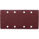 Hârtie de șlefuit EXTOL PREMIUM, 10 bucăți, 93×185mm, P100, 8 găuri, 8894003 pentru mașină de șlefuit, cu velcro