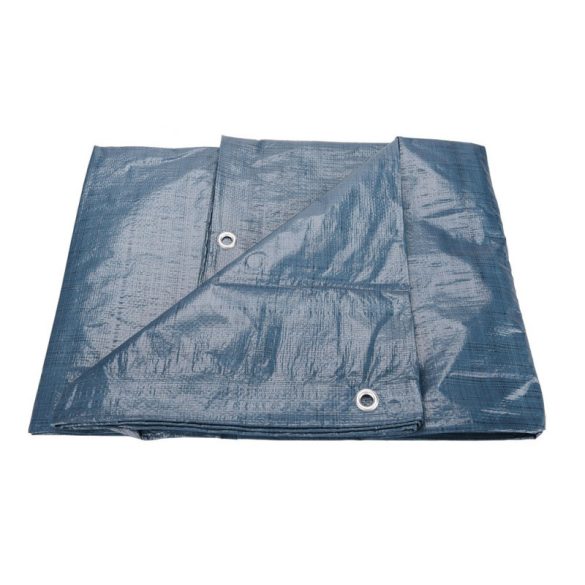 Prelată impermeabilă EXTOL CRAFT, 100g/m², 2×7m, dimensiune reală: 1,9×6,85 m, PE, găuri de fixare