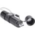 EXTOL LIGHT lampă LED, 3 W, XPE LED; 150 Lm, carcasă ALU, zoom, acumulator Li-ion reîncărcabil, 450 mAh