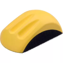   EXTOL PREMIUM bloc de șlefuire manuală, pentru disc de șlefuire de 125 mm, cu velcro, poliuretan