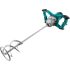 EXTOL INDUSTRIAL mixer electric pentru vopsea și mortar 1800W, filet M14, pornire lină, turație I=180-400/min, II=300-700/min