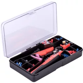   EXTOL PREMIUM set de clește automat pentru dezizolat și sertizat, 231 buc, 0,2-6 mm2, 205mm, CR12MoV