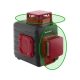 FORTUM nivelă automată cu laser, VERDE, 2D (2×360°) precizie: 0,3mm/1m, filet 1/4 și 5/8