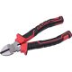 EXTOL PREMIUM clește lateral, 190mm, dual roșu/negru, mâner TPR, suport de scule suspendat