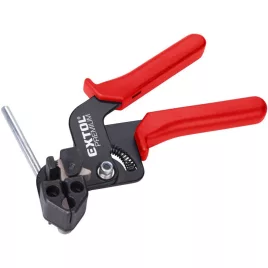   EXTOL PREMIUM clește pentru legat cabluri; pentru cleme de cablu din oțel inoxidabil, 208mm, mâner din plastic
