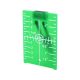 EXTOL PREMIUM țintă laser pentru nivelare, VERDE, 105×75mm