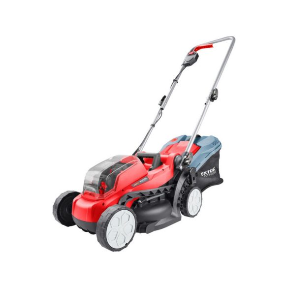 Mașină de tuns iarbă EXTOL PREMIUM, Garden20V, 20V, 2×2000mAh, Li-ion, capacitate de tăiere 33cm, înălțime reglabilă, fără perii de carbon