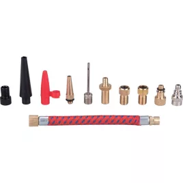   EXTOL PREMIUM set capăt furtun/țeavă 11 buc., pentru pistol umflat anvelope, max. 8 Bar, racord filetat G 1/4
