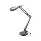 Lampă cu LED de mărire EXTOL LIGHT, de masă, Negru, 7 W COB, 2400 Lm, mărire 5×; fixare reglabilă mecanic, cablu de încărcare USB