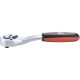 FORTUM manivelă cu clichet 48 dinți, îndoită, mecanică, 61CrV5/S2; 1/4, 145mm FORTUM