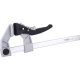 EXTOL PREMIUM clește tâmplar, cu clichet, ALU+oțel+plastic, 250×90 mm