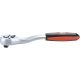Manivelă cu clichet FORTUM 72 dinți, îndoită, mecanică, 61CrV5/S2; 3/8', 205mm FORTUM