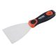 EXTOL PREMIUM spatulă, lovibilă; 10 cm, inox, mâner din plastic bicomponent (curățare)