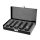 Set de capete impact FORTUM 1/2', 5 buc, 17-19-21-24-27mm×79mm; negre, în suport de plastic FORTUM