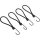EXTOL PREMIUM set chingi elastice 4 buc, 18 cm × 6 mm, cu cârlig, cauciuc Latex rezistent, pentru fixarea prelatei