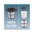 Aspirator cu acumulator EXTOL PREMIUM, Share20V, 20V, Li-ion, 1 acumulator, 1 încărcător, filtru HEPA