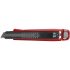 FORTUM cutter pentru tapet, carcasă ALU+oțel; 18 mm, fixare cu șurub, lamă de rezervă: 4780003