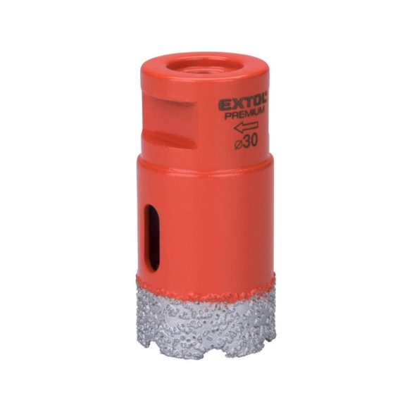 EXTOL PREMIUM ferăstrău circular pentru faianță, lamă de tăiere cu diamant; 25mm × M14, compatibil cu polizor unghiular