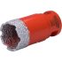 EXTOL PREMIUM ferăstrău circular pentru faianță, lamă de tăiere cu diamant; 25mm × M14, compatibil cu polizor unghiular