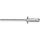 EXTOL PREMIUM set nituri aluminiu, 500 buc, dimensiune: 4,0×19,0 mm