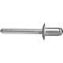 EXTOL PREMIUM set nituri aluminiu, 250 buc, dimensiune: 6,4×12,7 mm