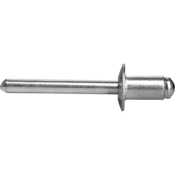 EXTOL PREMIUM set nituri aluminiu, 250 buc, dimensiune: 6,4×19,0 mm