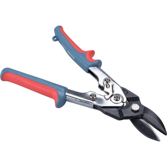 Foarfecă de tablă EXTOL PREMIUM pentru tăiere stânga+dreaptă, 255mm, CV, cu pârghie
