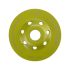 EXTOL CRAFT disc de șlefuit cu diamant; 115mm×22,2mm, tip Turbo/lamelar