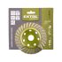 EXTOL CRAFT disc de șlefuit cu diamant; 115mm×22,2mm, tip Turbo/lamelar