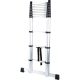 EXTOL PREMIUM scară telescopică, înălțime max./min 3,8m/0,96m, ALU