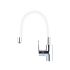 BALLETTO baterie de bucătărie cu țeavă flexibilă din silicon, 35mm, albă