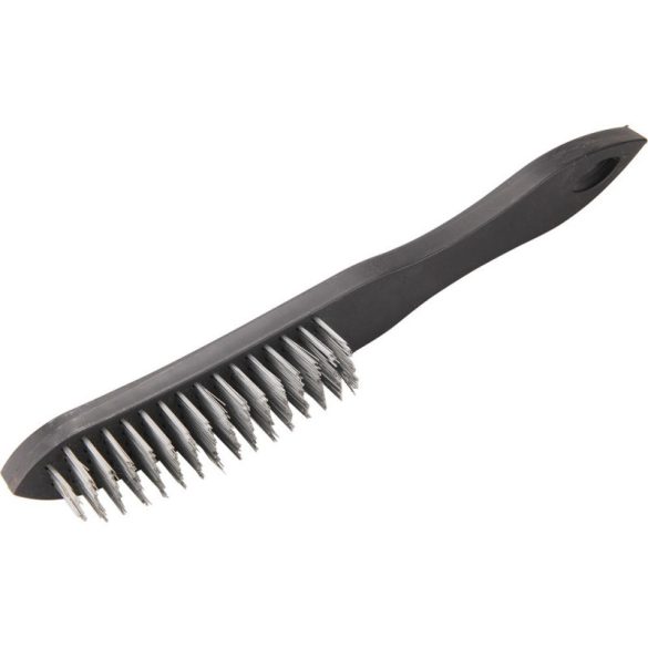 EXTOL CRAFT perie de oțel, 5 rânduri, 290mm, sârmă de oțel, mâner PP