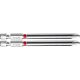 FORTUM vârf de înșurubare PH, 2 buc, oțel S2; PH 3×90mm, pe blister