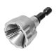 FORTUM debavurare BIT (adapter debavurare), 3-19mm, compatibil cu bormașină, 1/4'