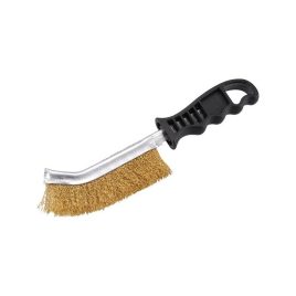   EXTOL CRAFT perie de sârmă curbată, mâner din plastic; cupru, 24cm, lungime fire 30mm