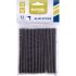 EXTOL CRAFT bețe de lipici, negru; 12pcs, 100×7,2mm, pe blister