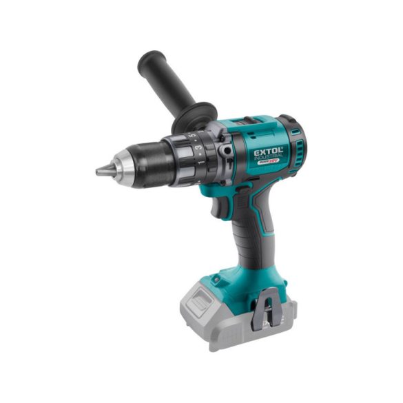 EXTOL INDUSTRIAL mașină de găurit și înșurubat cu acumulator, Share20V, 20V, Li-ion; 80Nm, FĂRĂ ACUMULATOR ȘI ÎNCĂRCĂTOR