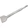 EXTOL PREMIUM daltă beton plată, curbată, cu agățătoare, SDS PLUS; 250/60mm