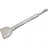 EXTOL PREMIUM daltă beton plată, curbată, cu agățătoare, SDS PLUS; 250/60mm